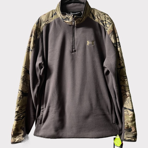 Men’s Under Armour Polartec Forge 1/4 Zip - Picture 2 of 10